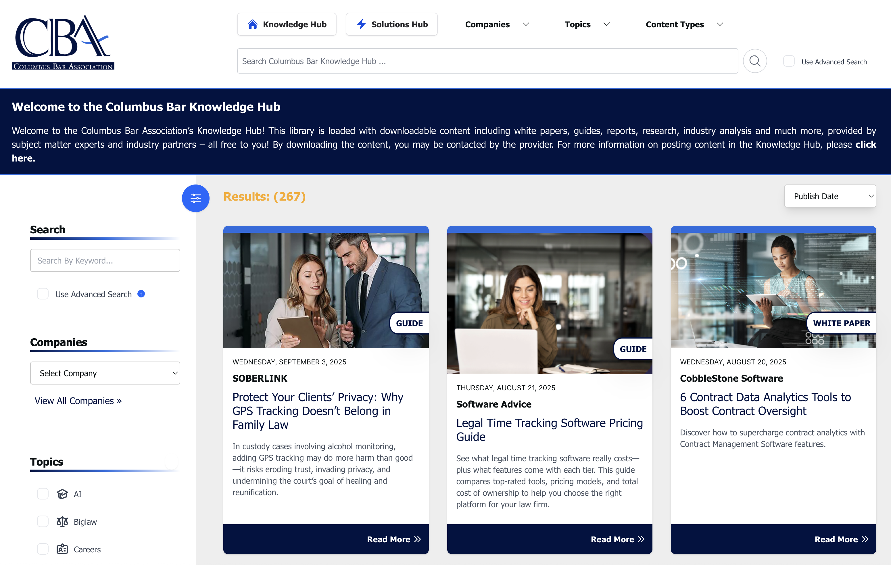 The Columbus Bar Knowledge Hub